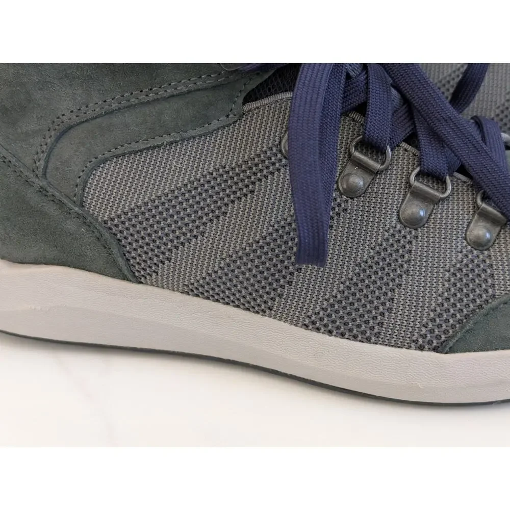 L.L. Bean Vista Mid Hikers Mens 7.5 / Womens 9 Gray Suede Trail Sneakers